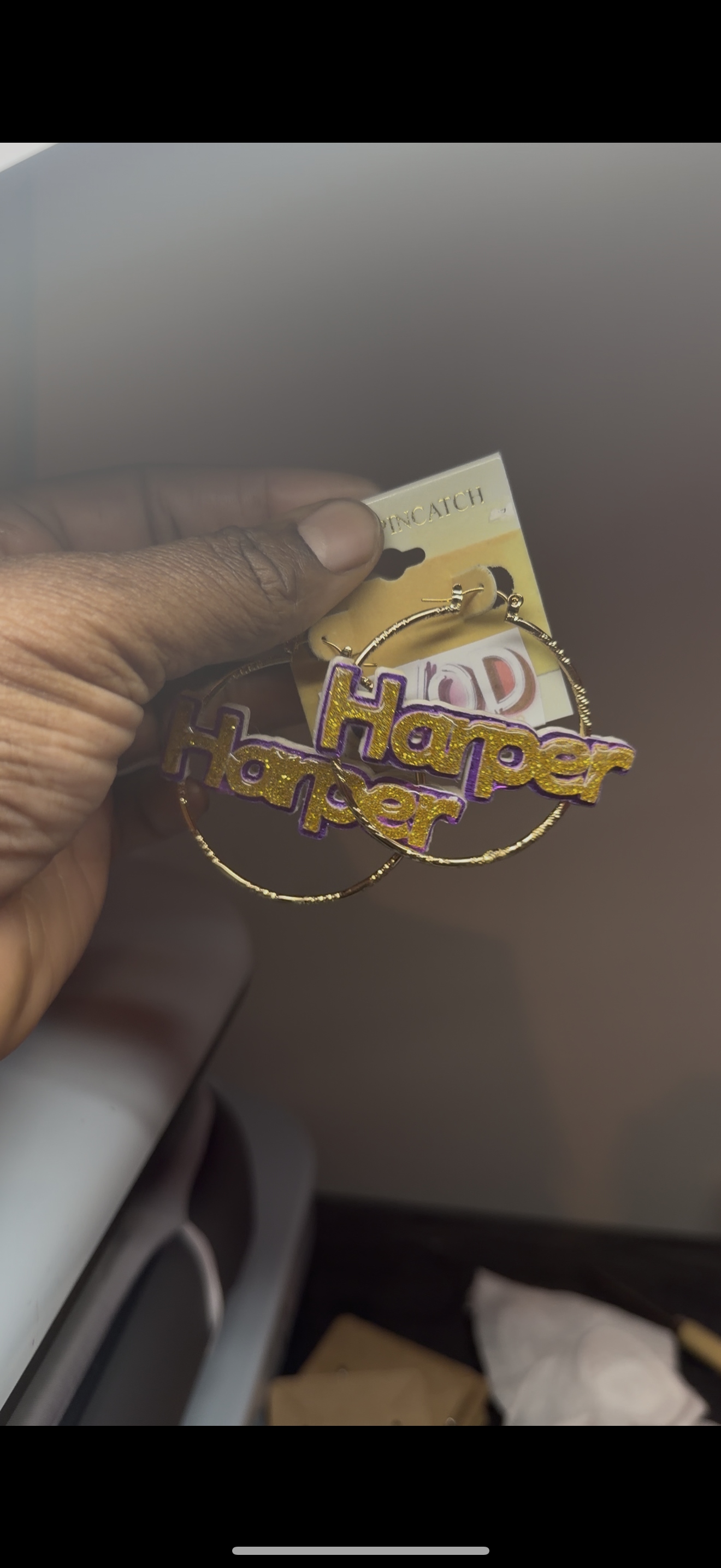 Name Earrings