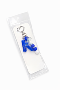 Blue Letter ‘K’ Keychain
