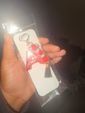 Red Letter ‘A’ Keychain