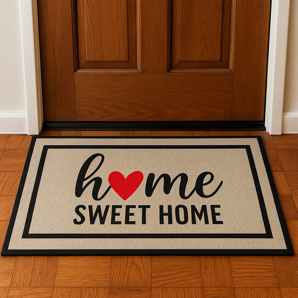 Home sweet home doormat