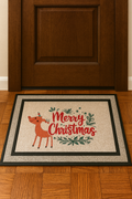 Merry Christmas Reindeer Doormat