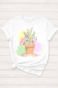 Flower pot shirt