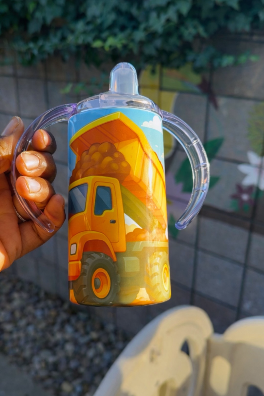 Dump Truck Sippy Cup