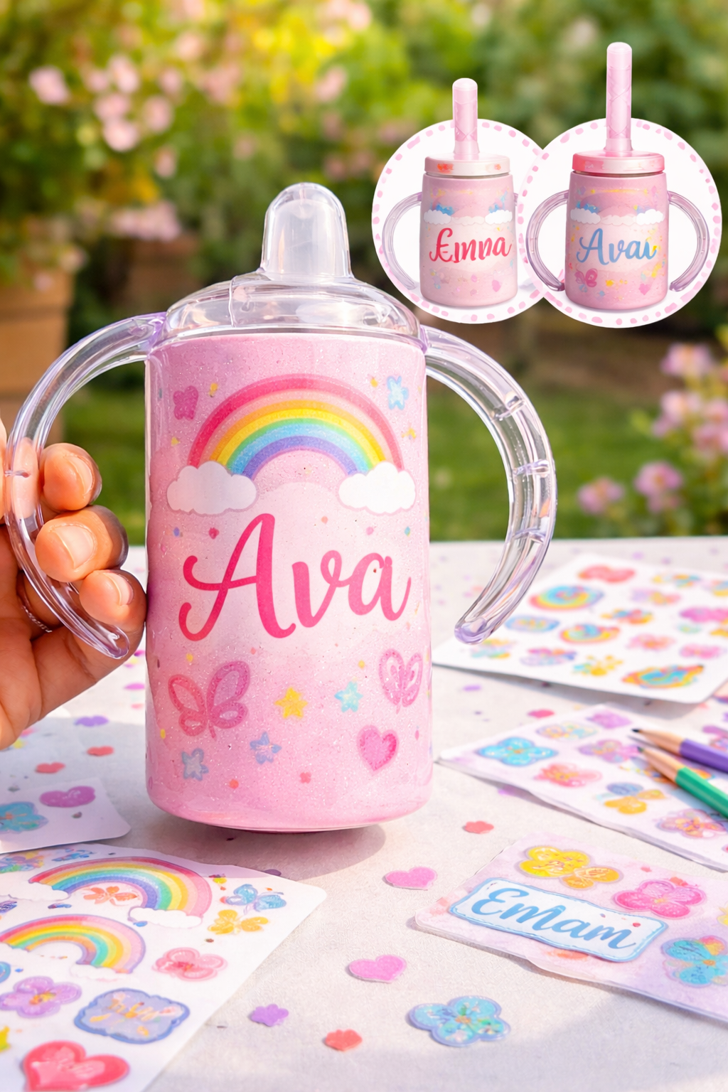 Custom Vibe 🌴💯 Sippy Cup