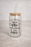 Coffee and Jesus Tumbler