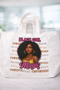Black Girl Magic Large Tote