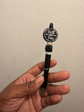 Black Faith over Fear Pen