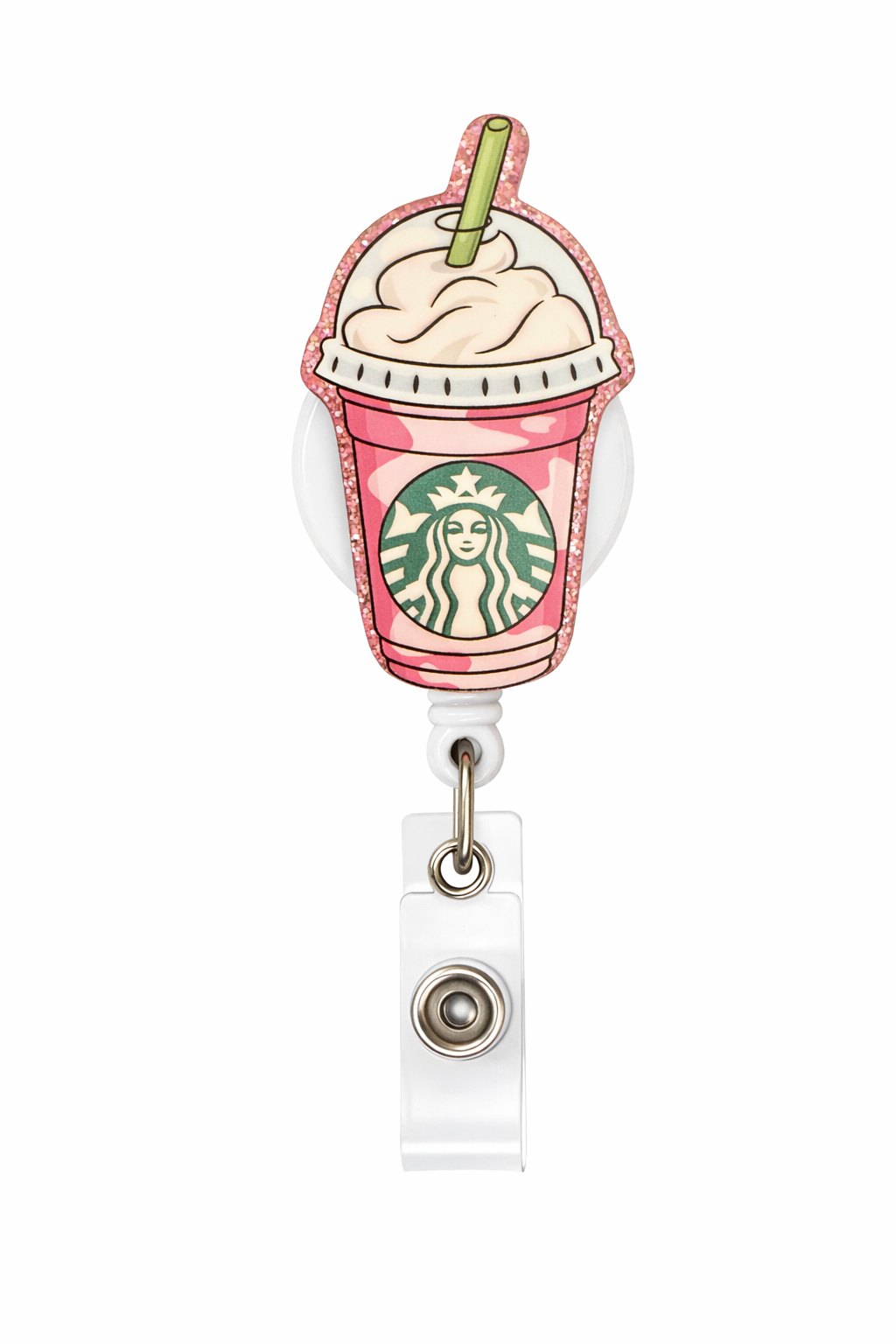 Starbucks Badge Reel