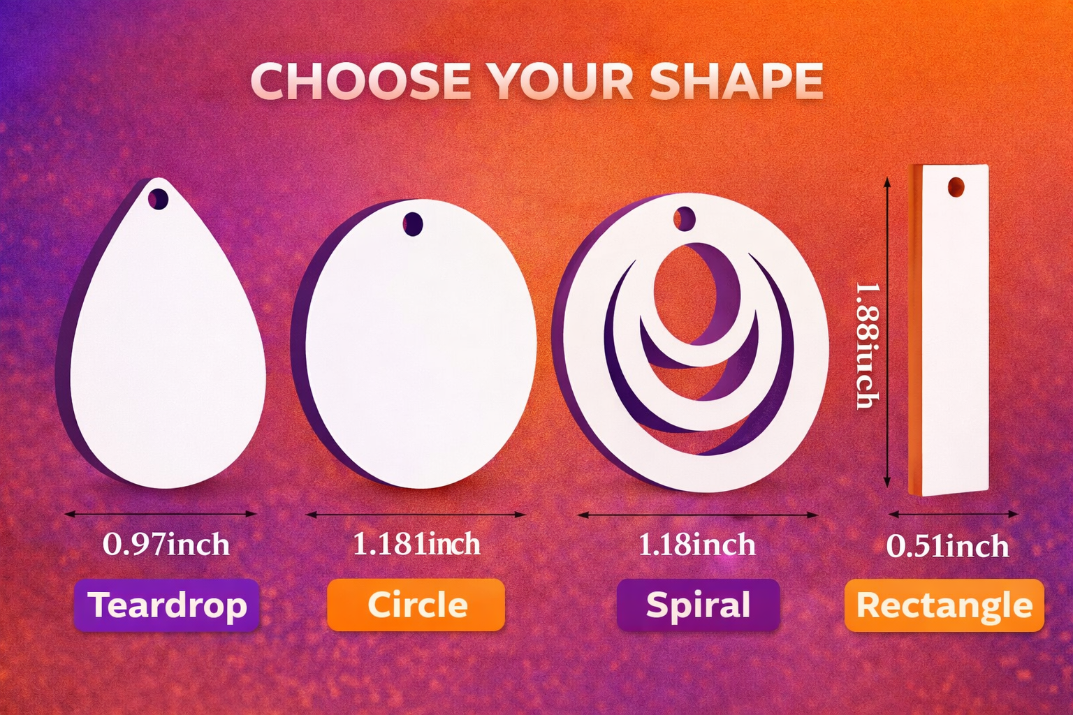 Custom Vibe🌴💯 Basic Earrings