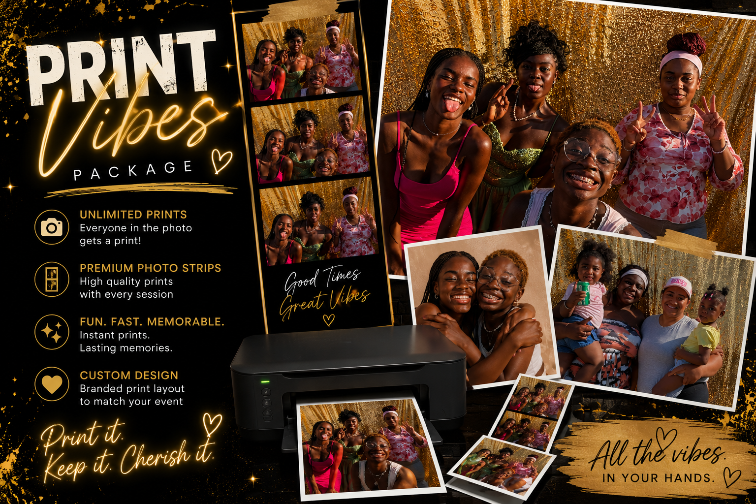 Print Vibe Photo Booth Package