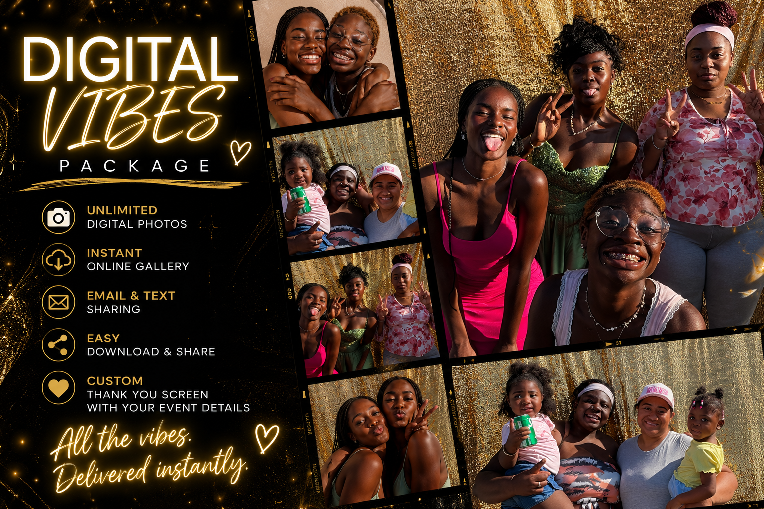 Digital Vibe Photo Booth Package