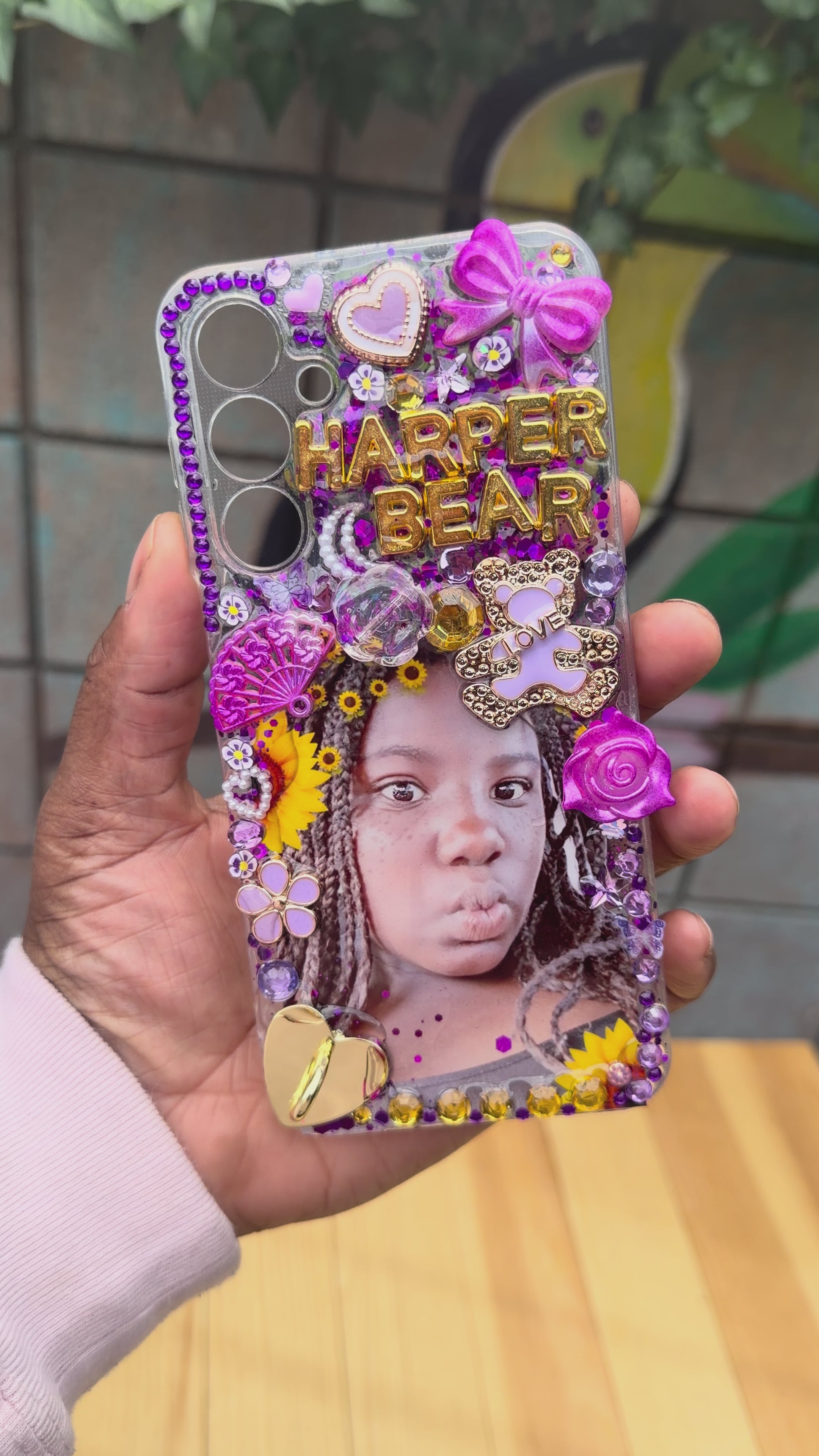 Purple Theme Junk Phone Case