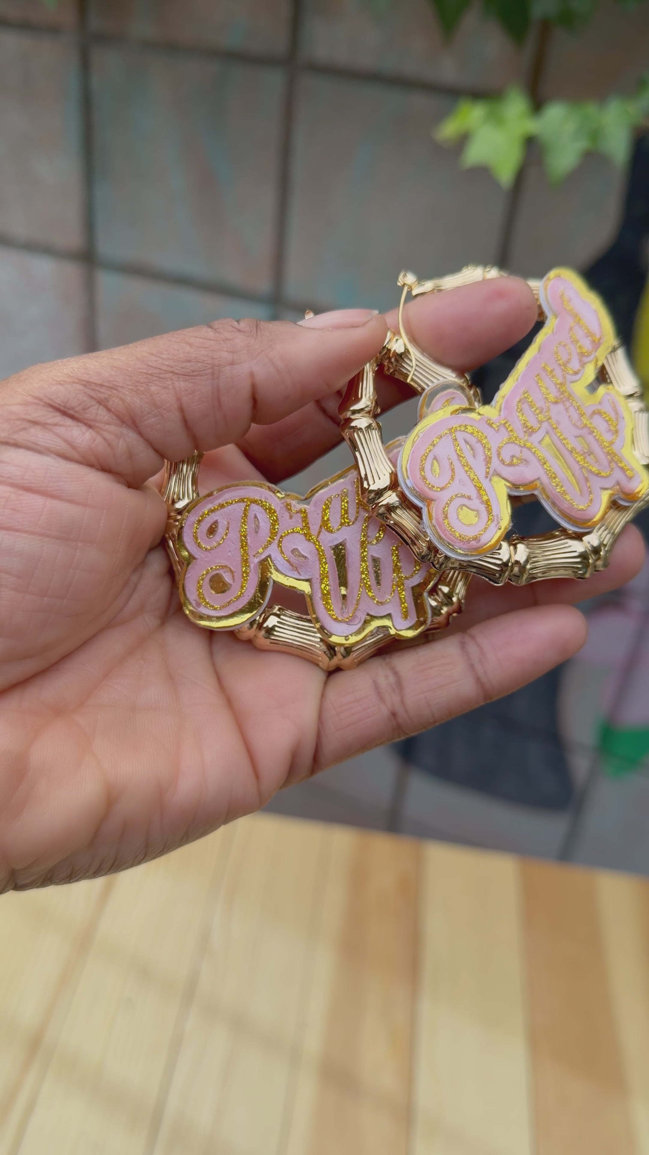Prayed up Earrings