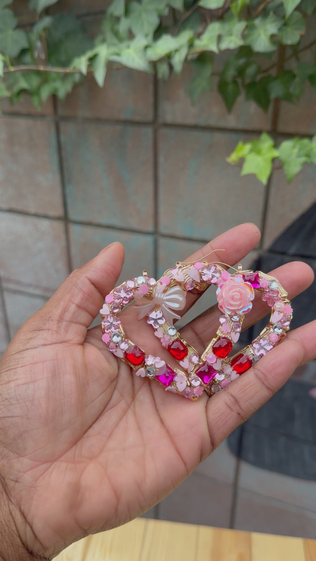 Valentines Day Special Junk Earrings